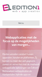 Mobile Screenshot of edition1.nl